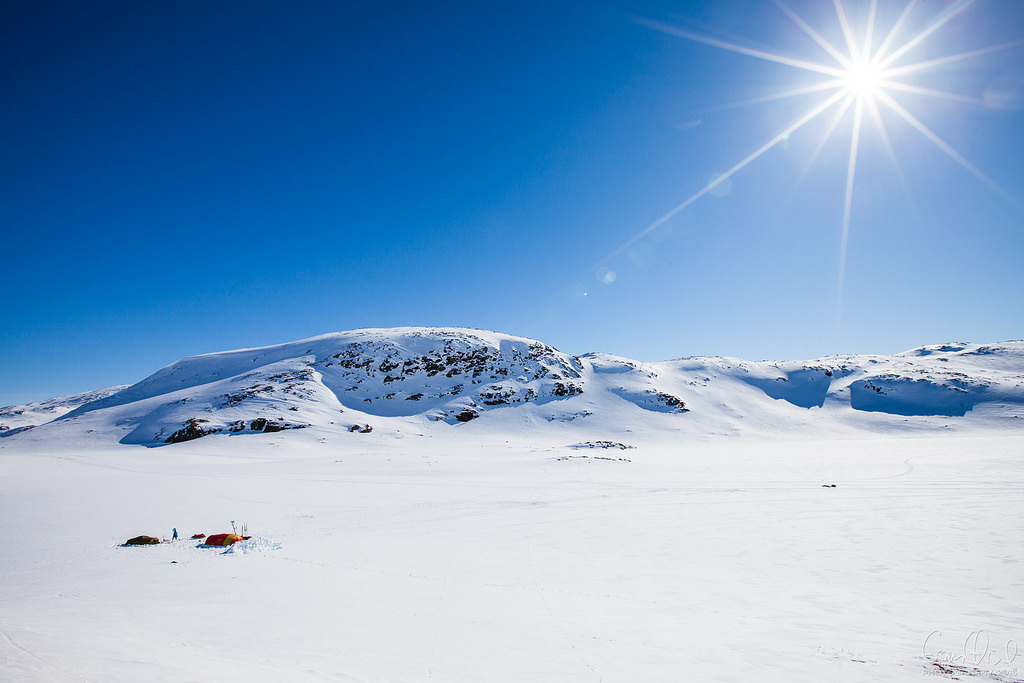 Sunshine in Camp Bajit Varisjávri [Explored]