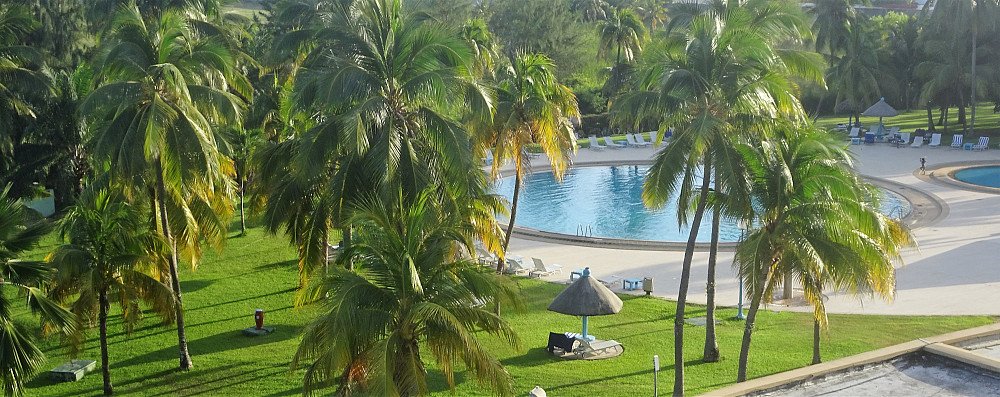 Fra hotellet i Cotonou