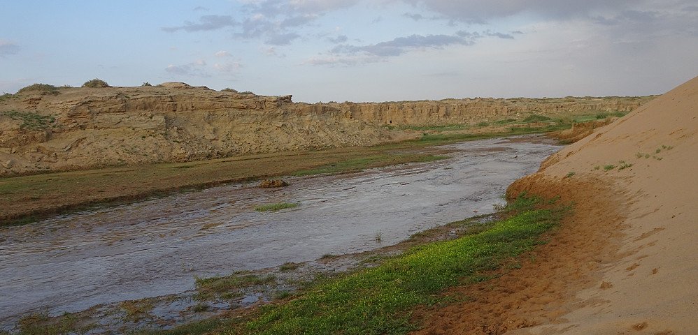 Fargekontraster ved vann