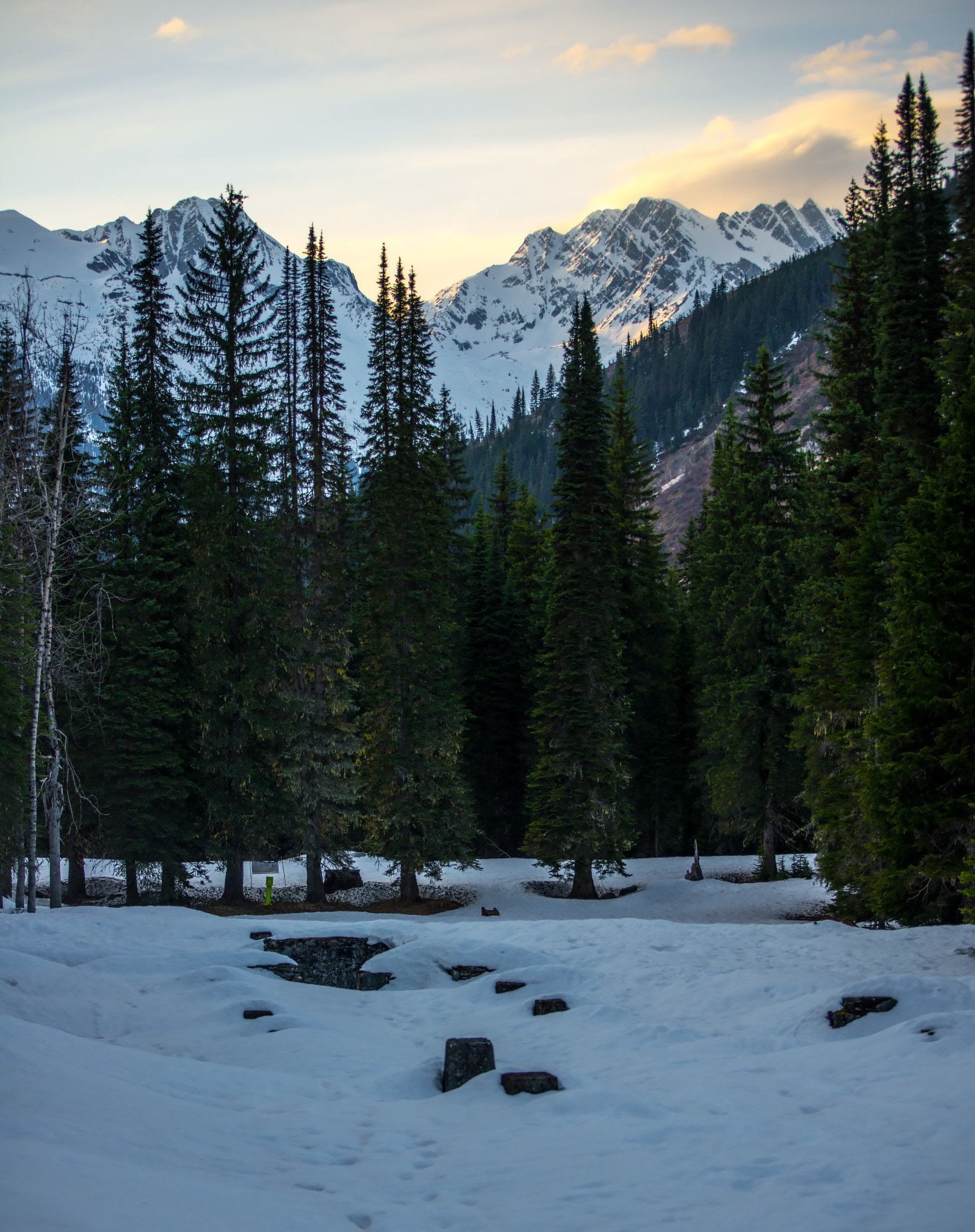 Ruinene av Glacier House