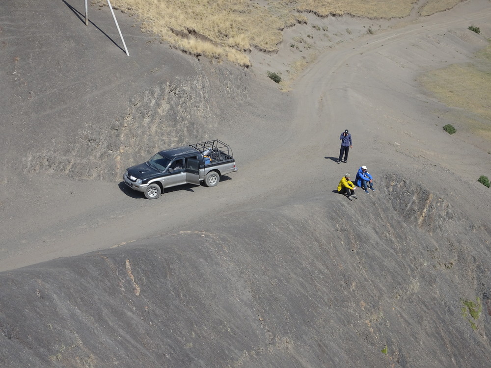 Fra den bedre delen av "Veien" opp til lair 1